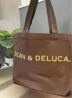 新品★DEAN&DELUCA ディーンアンドデルーカトートバッグブラウンLサイズ