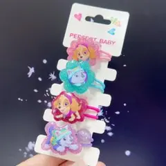 パウパトロール ヘアゴム 4個セット