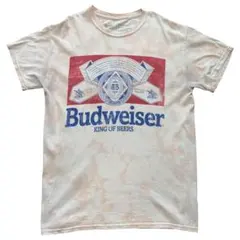 Budweiser タイダイ風 ロゴプリントTシャツ S ビール企業のサムネイル