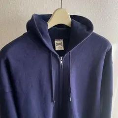 90s CHEETAH フルジップ パーカー コバルトブルー