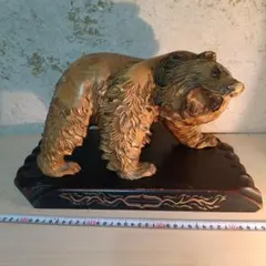 秋田犬木彫り 彫り物 オブジェ 秋田県 - メルカリ