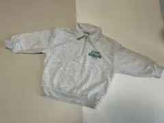 トレーナーハーフジップ