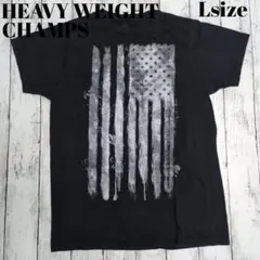 アメリカ古着　Tシャツ フェード　ビッグプリント　星条旗　アメカジ　USA古着