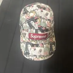 Supreme コラージュプリントキャップ
