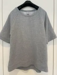 A/OK グレー 半袖スウェット トレーナー Lサイズ