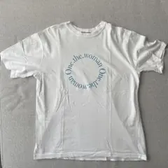 one.the.woman ホワイト Tシャツ　白T