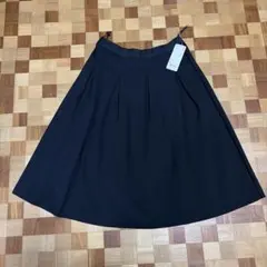 UNIQLO ブラック ボックススカート M ウェストゴム　新品未着用