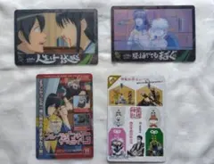 銀魂　カードガム　カード4点