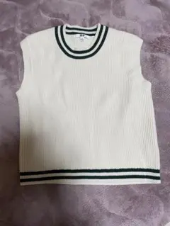 未使用！UNIQLO クルーネックベスト M