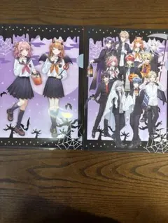 カラフルピーチ　ハロウィンクリアファイル
