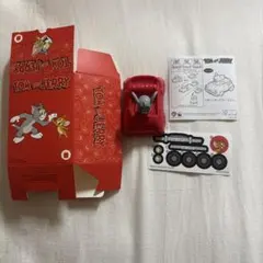 ハッピーセット　トムとジェリー ミニカー ステッカー、説明書、箱付き