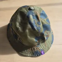 ノースフェイス パープルレーベル COOLMAXR カモフラージュハット