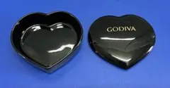 GODIVAゴディバ　小物入れブラック　ハート型　アクセサリー入れのサムネイル
