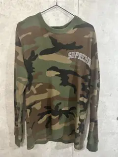 最安値Supreme/Dickies 迷彩サーマルTシャツ　M Supreme(シュプリーム) / Tシャツ/M/コットン/KHK/カモフラ/16ss