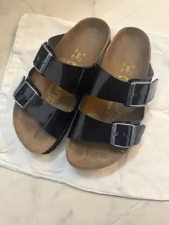 papillio ビルケンシュトック アリゾナエナメル 厚底