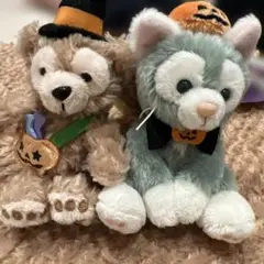 【土日限定】ダッフィー ハロウィンぬいバ 2体セット