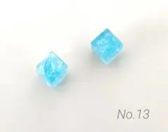 ハンドメイド レジン 樹脂 ステンレス ピアス