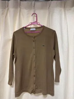 LACOSTE カーディガン ブラウンのサムネイル