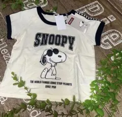 スヌーピーTシャツ キッズ　90cm 男の子　女の子　半袖　キャラクターのサムネイル