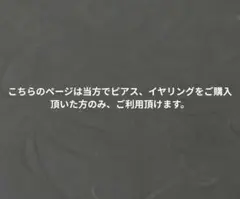 和風ギフトラッピング＊ピアス、イヤリングご購入者様専用