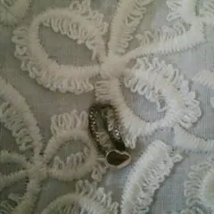 4℃　ハート　チェーンリング