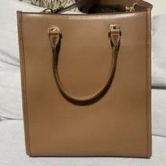natural couture 観劇BAG III キャメル