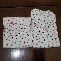 GU ハリーポッター百味ビーンズ柄 パジャマセット M