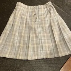 repipi armario チェック柄プリーツスカート M