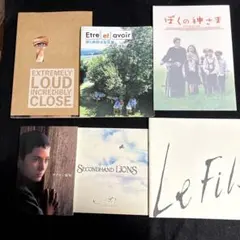ミニシアター 映画パンフレット6冊
