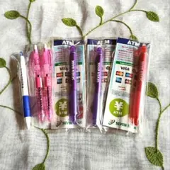 SEVEN BANK 他 ボールペン 6本セット
