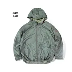 NIKE ACG padding nylon parka olive XL