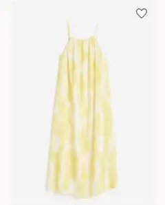 リゾート ワンピース バカンス 黄色 イエロー 明るく