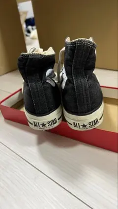 CONVERSE ALL STAR J DENIM HI 24.0cm ブラック