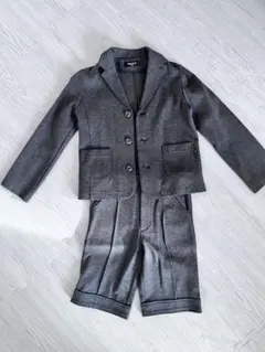 COMME CA ISM グレー スーツ 130cm