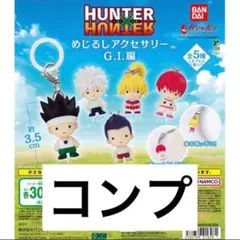 HUNTER×HUNTER めじるしアクセサリー G.I.編 5種　コンプ