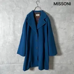 MISSONI✨ウール・モヘア混ストライプロングコート 2025年最新】ミッソーニ コートの人気アイテム - メルカリ