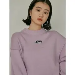 EMODA マークロゴオーバーニット