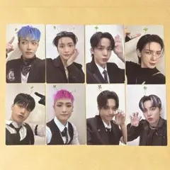 ATEEZ OUTLAW Aver. トレカ 8枚 コンプ セット 葉っぱ
