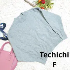 ✨極美品✨♥Te chichi♥ニット/セーター（M相当）グレー/洗濯可能