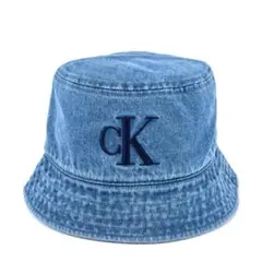 【新品未使用】カルバンクライン CK バケットハット デニム 0064