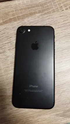 iPhone 7 ブラック 256GB 画面割れ　バッテリー84％