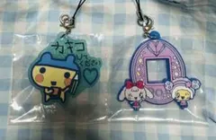 一番くじ⚫︎たまごっち Ｆ賞 きらきらラバーチャーム 2点セット