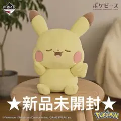 新品 一番くじ ポケピース 〜“PEACE”な夜のひととき～　A賞 ピカチュウ