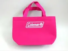 Coleman フェルト ミニトートバッグ ピンク