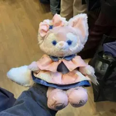 香港ディズニー 冬限定 リーナベル ぬいぐるみSSSサイズ クリスマス