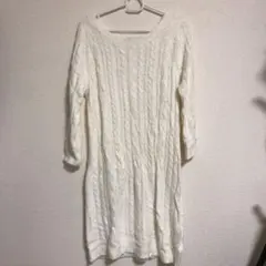 ルームウェア ニットワンピース