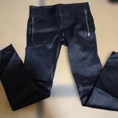 GUCCI レザーパンツ 44 ブラック 黒