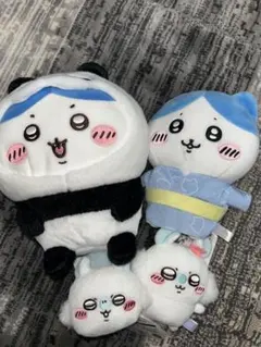 ちいかわ ぬいぐるみ ハチワレ キーホルダー モモンガ