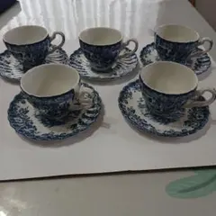 唐子焼 献上唐子5人 コーヒー カップ・ソーサー 5個セットいい - メルカリ