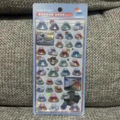 和柄　ボンボンドロップシール　富士山　ボンドロ